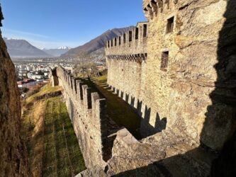 Switzerland, Bellinzona - Castello di Montebello