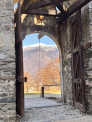 Switzerland, Bellinzona - Castello di Montebello