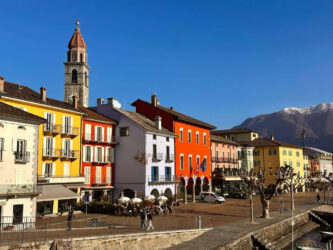 Switzerland, Ascona - Waterfront