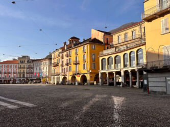 Switzerland, Locarno - Piazza Grande