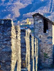 Switzerland, Bellinzona - Castello di Montebello