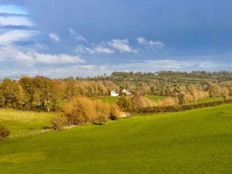 Ireland, Brú na Bóinne - The view