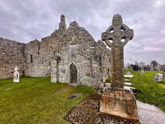 Ireland, Clonmacnoise - Monastic Site