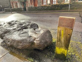 Ireland, Dingle Peninsula - The Holly stone in Dingle
