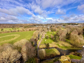 Ireland, Cork - The view from Blarney Castle