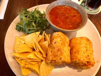 Ireland, Swords - Chicken wrap