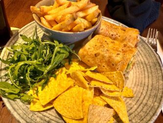 Ireland, Swords - Chicken wrap