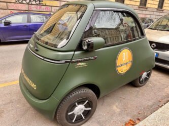Italy, Milan - City car