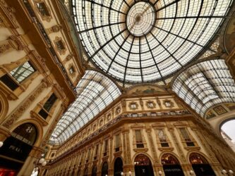 Italy, Milan - The Galleria Vittorio Emanuele II