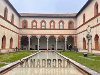 Italy, Milan - Castello Sforzesco