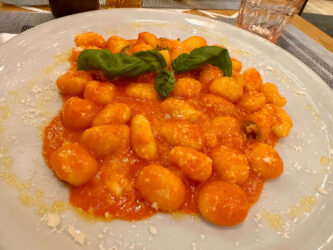 Italy, Milan - Gnocchi at Gino Sorbillo