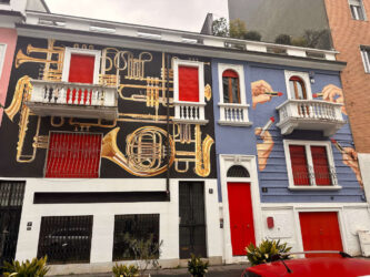 Italy, Milan - Colorful houses of Toiletpaper Magazine