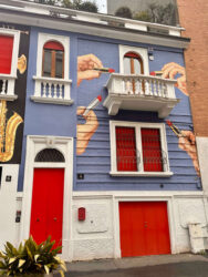 Italy, Milan - Colorful houses of Toiletpaper Magazine