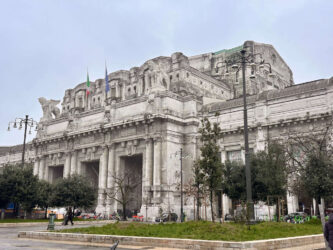 Italy, Milan - Train station
