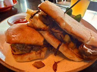 Ireland, Dublin - Steak sandwich