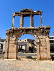 Greece, Athens - The Arch of Hadrian
