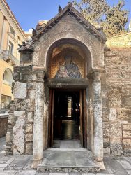 Greece, Athens - The Church of Panagia Kapnikarea