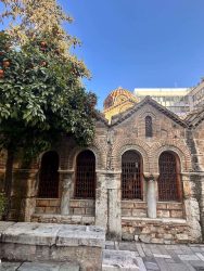 Greece, Athens - The Church of Panagia Kapnikarea