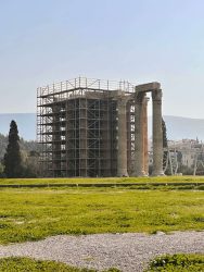 Greece, Athens - The Temple of Olympian Zeus