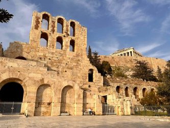 Greece, Athens - The Odeon of Herodes Atticus