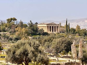 Greece, Athens - The Temple of Hephaestus, Ancient Agora
