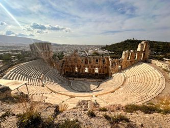 Greece, Athens - The Odeon of Herodes Atticus