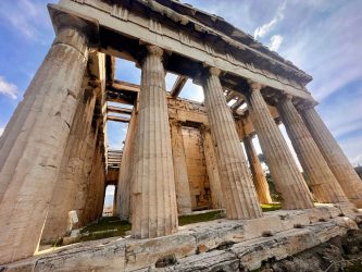 Greece, Athens - The Temple of Hephaestus, Ancient Agora