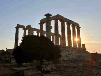 Greece, Cape Sounion - The Temple of Poseidon