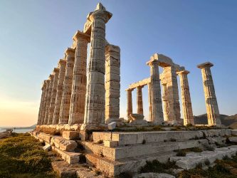 Greece, Cape Sounion - The Temple of Poseidon