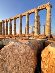 Greece, Cape Sounion - The Temple of Poseidon
