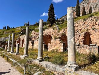 Greece, Delphi - Archaeological Site of Delphi