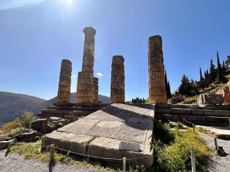 Greece, Delphi - Archaeological Site of Delphi