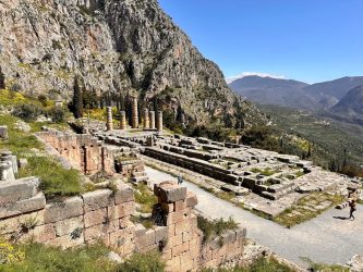 Greece, Delphi - Archaeological Site of Delphi