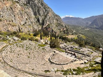 Greece, Delphi - Archaeological Site of Delphi