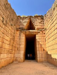 Greece, Mycenae - Treasury of Atreus