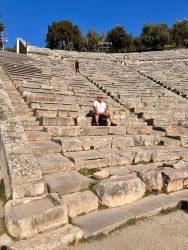 Greece, Epidaurus - The Ancient Theatre of Epidaurus