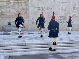 Greece, Athens - The Changing of the Guard by the Evzones