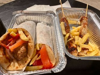 Greece, Athens - Souvlaki