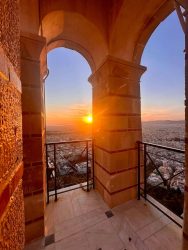 Greece, Athens - Sunset from Lycabettus Hill (Lykavittos)