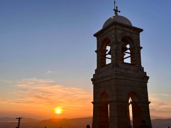 Greece, Athens - Sunset from Lycabettus Hill (Lykavittos)
