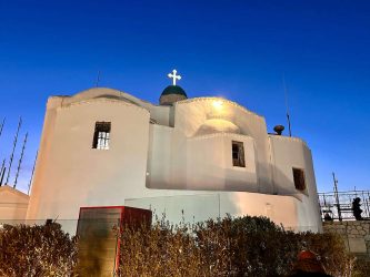 Greece, Athens - Chapel of St. George at Lycabettus Hill (Lykavittos)