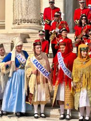 Greece, Piraeus - Greek traditional dancing