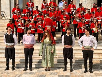 Greece, Piraeus - Greek traditional dancing