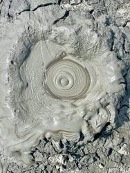 Azerbaijan, Gobustan - Mud volcanoes