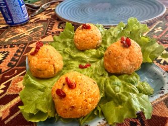 Azerbaijan, Baku - Lentil balls