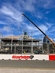 Azerbaijan, Baku - Formula 1 pit