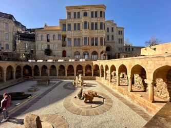 Azerbaijan, Baku - Old Marketplace in Icherisheher