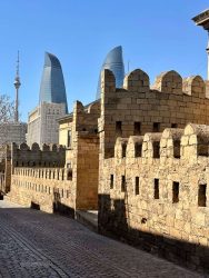 Azerbaijan, Baku - Baku Old City (Icherisheher)