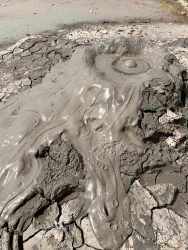Azerbaijan, Gobustan - Mud volcanoes