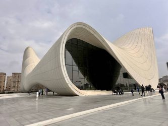 Azerbaijan, Baku - Heydar Aliyev Center